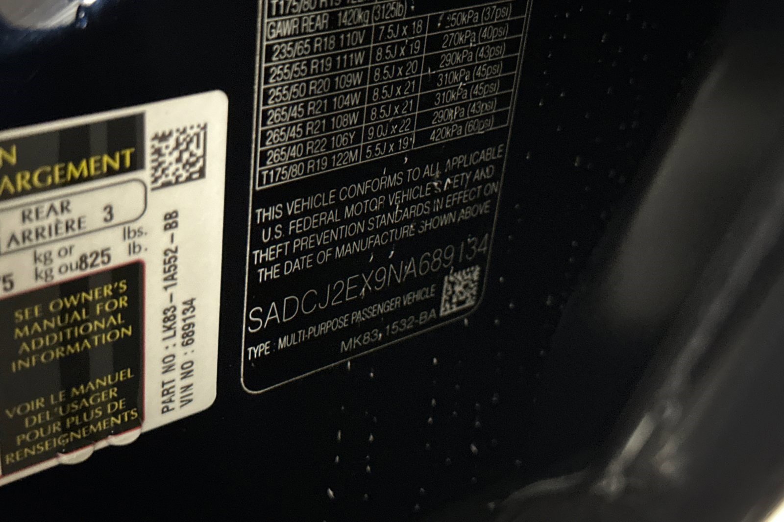 Used 2022 Jaguar F-PACE S image 37