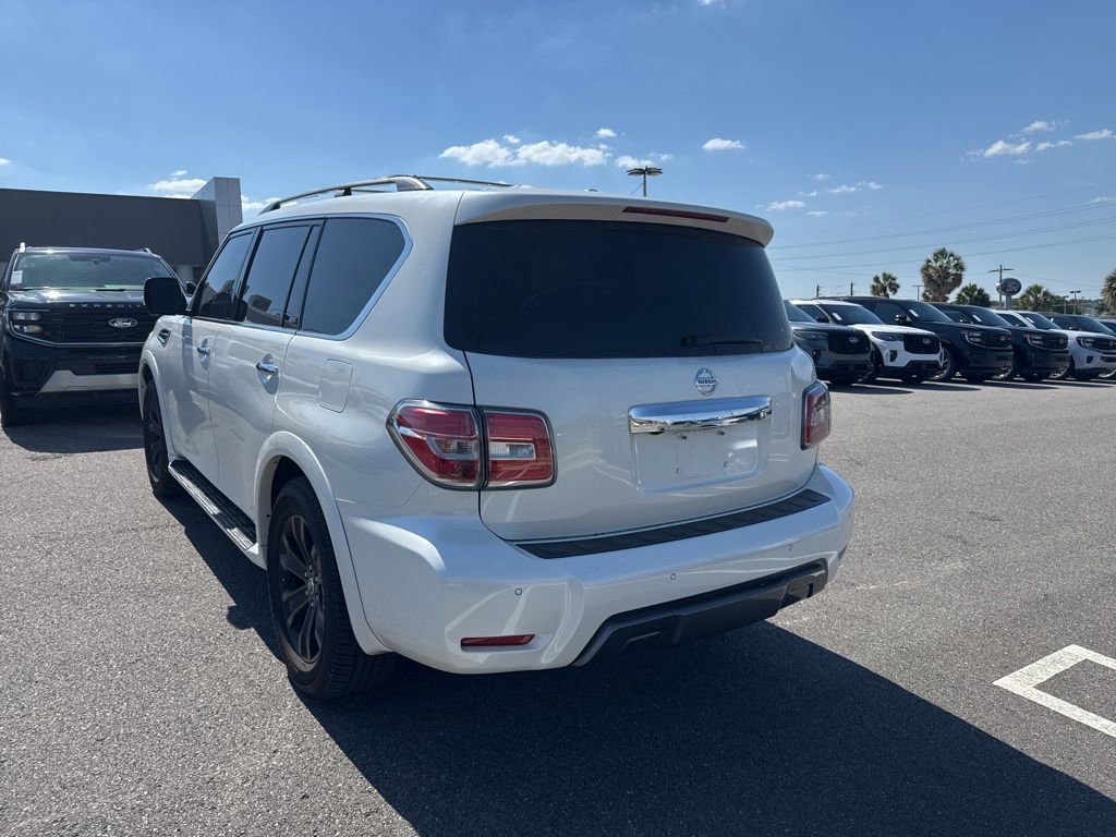 Used 2019 Nissan Armada Platinum w/ Captain's Chairs Package RWD image 3