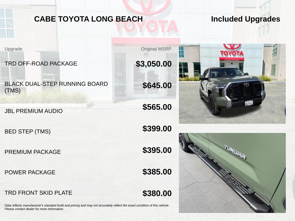 Used 2023 Toyota Tundra Limited w/ TRD Off-Road Package AWD/4WD image 5