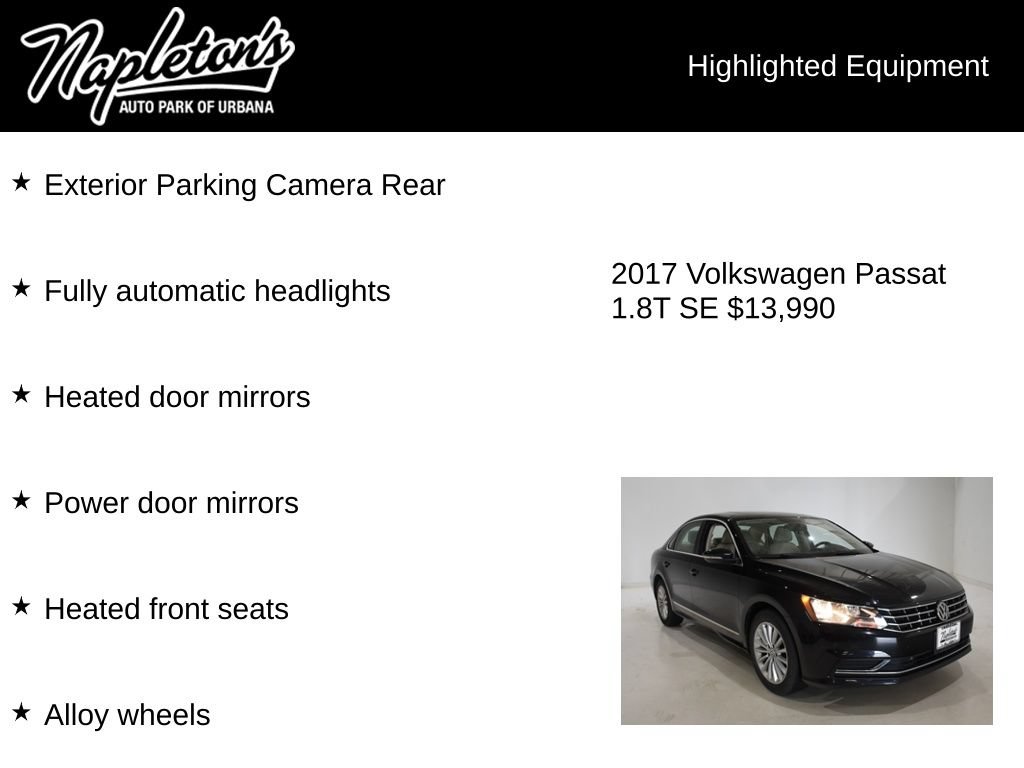 Used 2017 Volkswagen Passat 1.8T SE FWD image 16