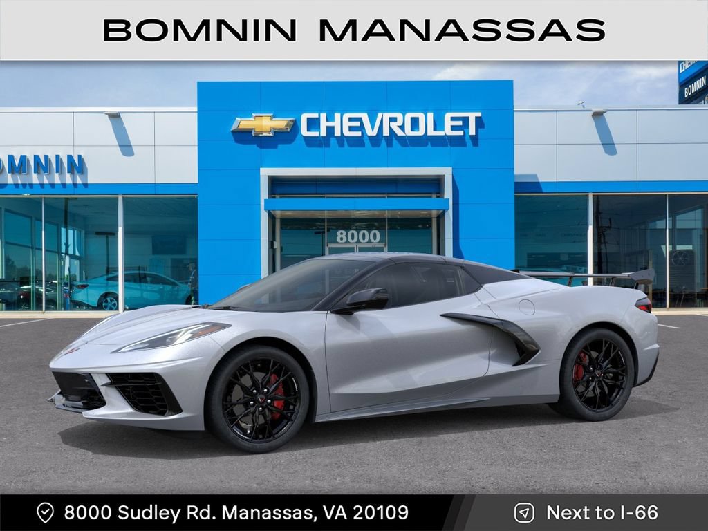 New 2027 Chevrolet Corvette Stingray Convertible w/ Stealth Interior Trim Package RWD image 3