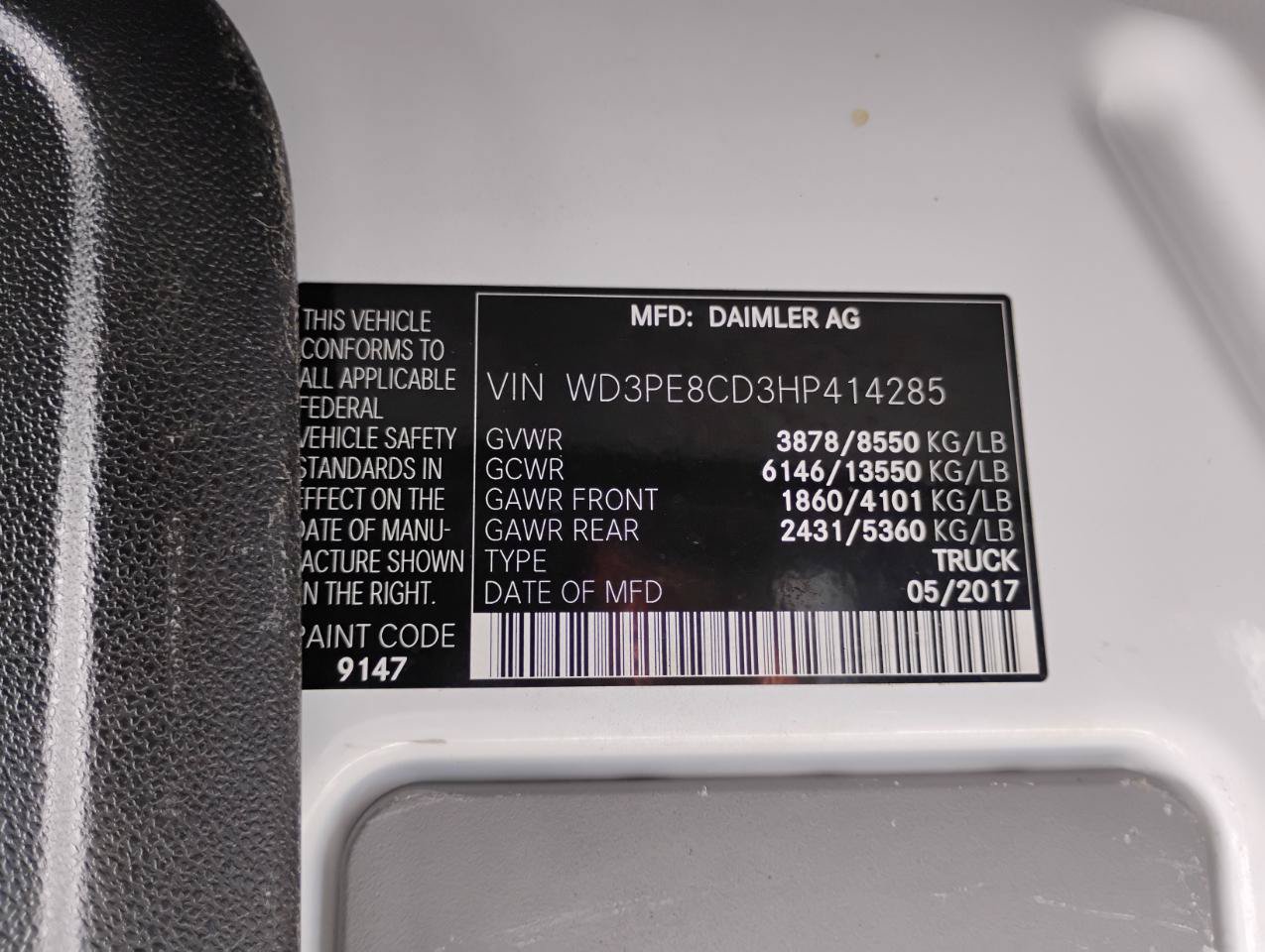 Used 2017 Mercedes-Benz Sprinter 2500 w/ Driver Comfort Package image 81