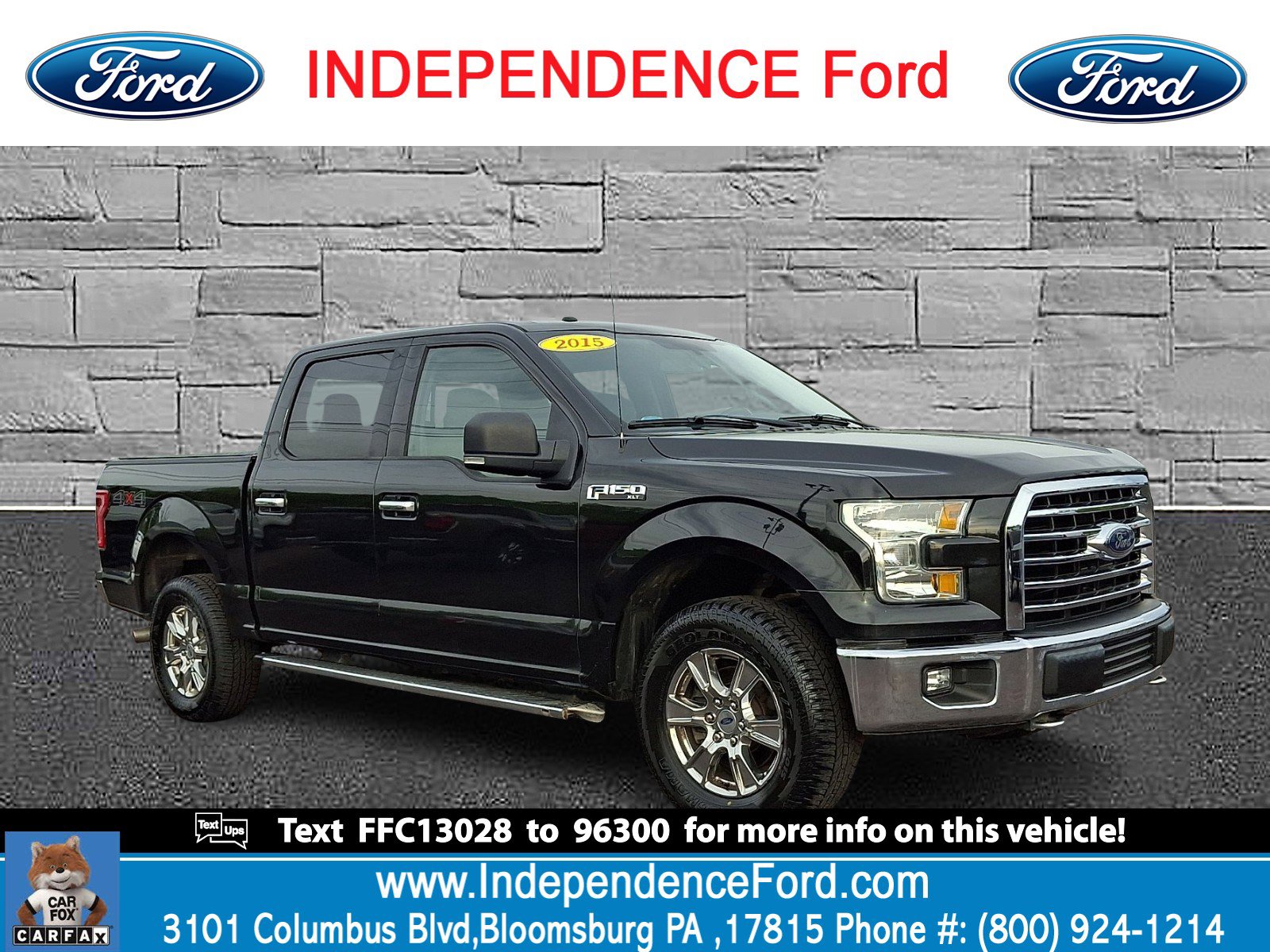 Used 2015 Ford F150 XLT w/ Equipment Group 302A Luxury AWD/4WD image 1