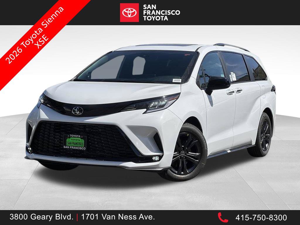 New 2026 Toyota Sienna XSE