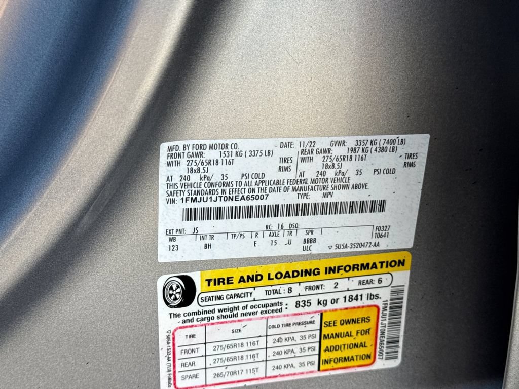 Used 2022 Ford Expedition XLT AWD/4WD image 27