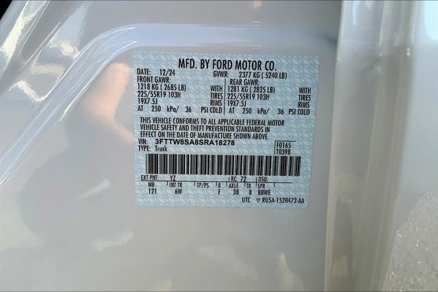New 2025 Ford Maverick Lariat w/ Black Appearance Package image 13