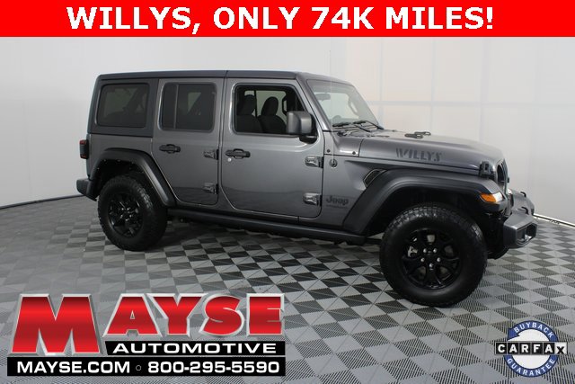 Used 2021 Jeep Wrangler Unlimited Willys