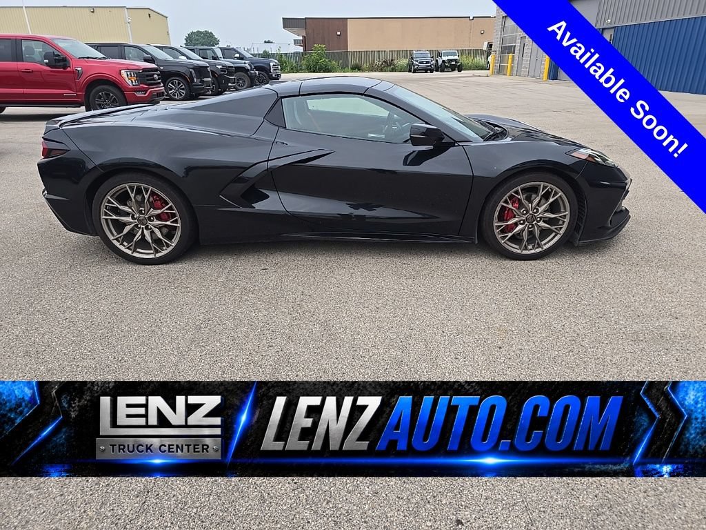 Used 2024 Chevrolet Corvette Stingray Premium Conv w/ Stealth Interior Trim Package RWD image 1