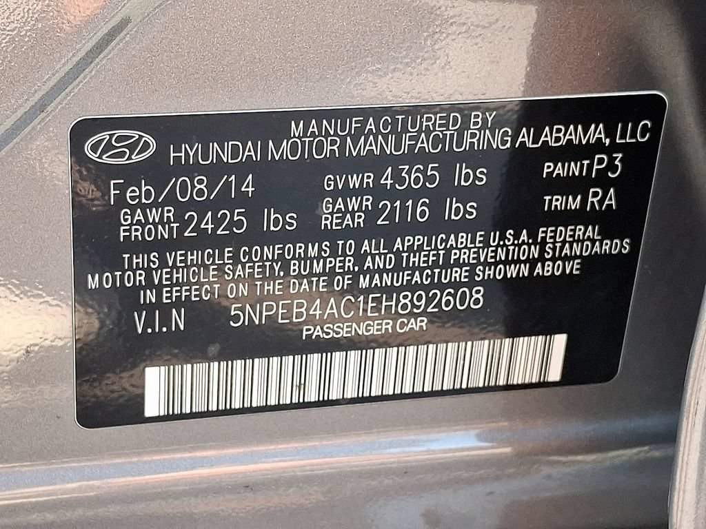 Used 2014 Hyundai Sonata GLS w/ Popular Equipment Group 2 FWD image 26