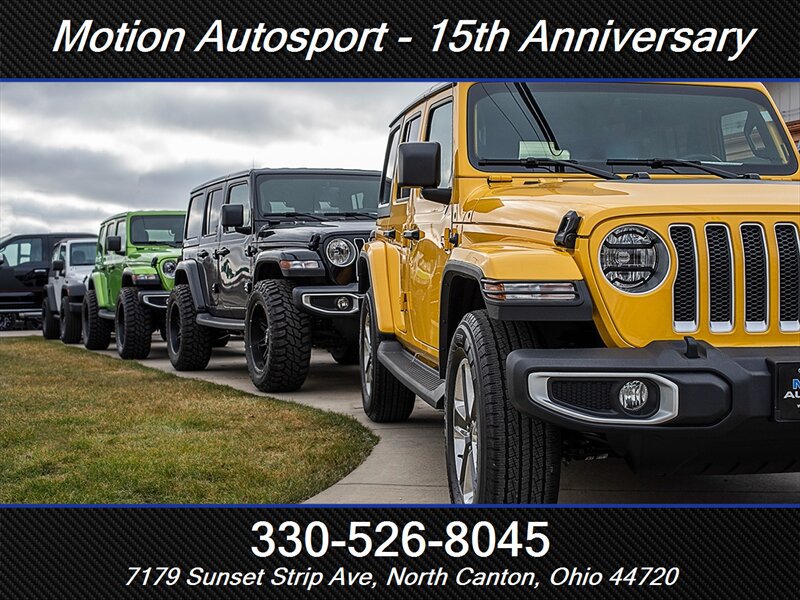Used 2021 Jeep Wrangler Unlimited Sahara w/ LED Lighting Group AWD/4WD image 63