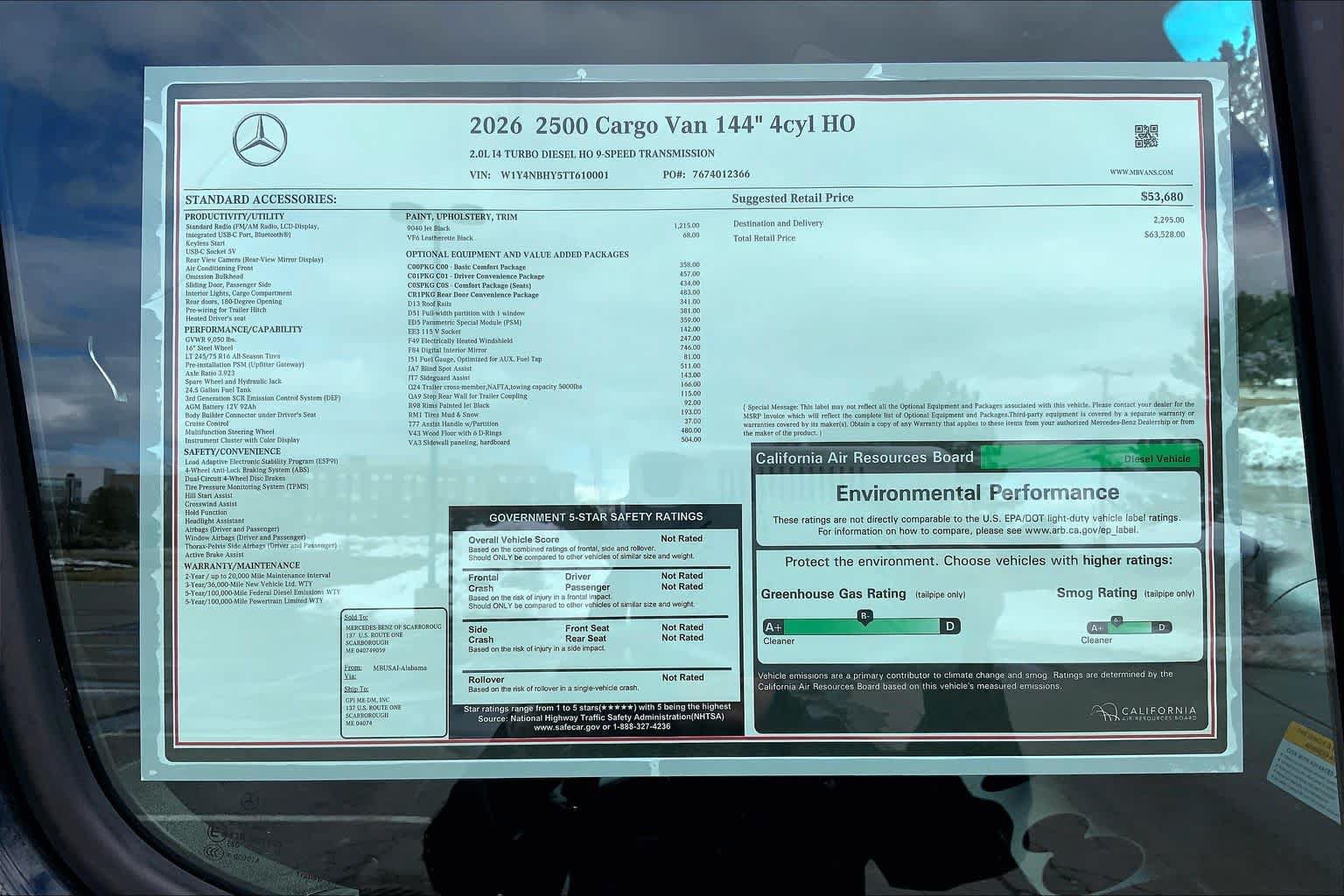New 2026 Mercedes-Benz Sprinter 2500 image 27