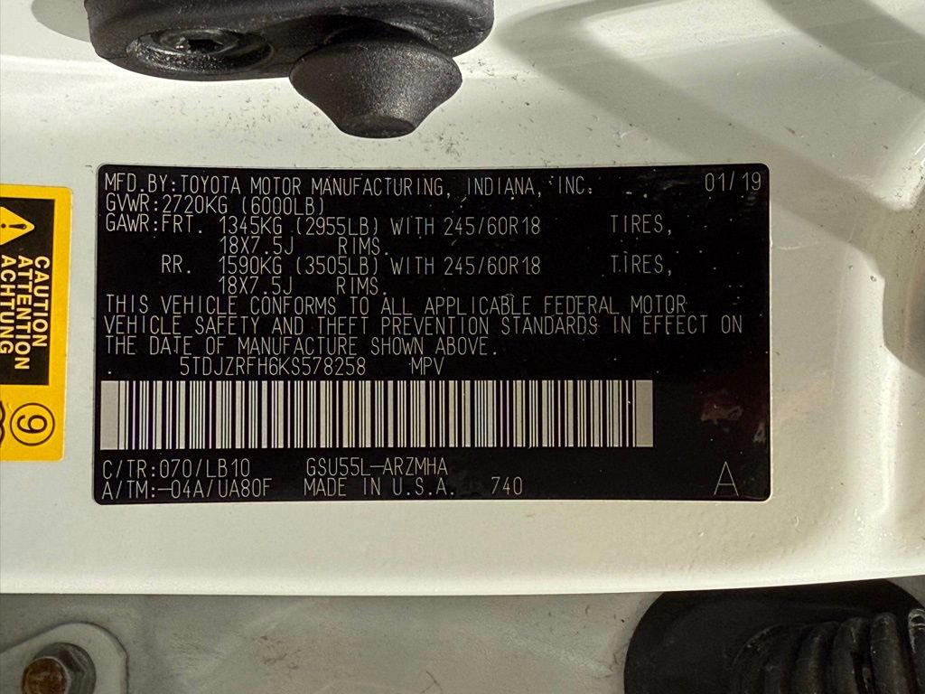 Used 2019 Toyota Highlander XLE image 34