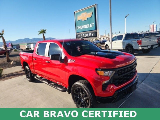 Certified 2025 Chevrolet Silverado 1500 Custom Trail Boss w/ Turbomax Blackout Package