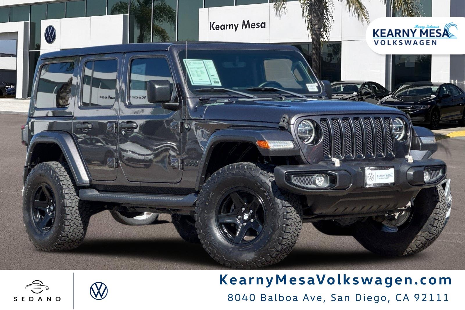 Used 2021 Jeep Wrangler Unlimited Sahara