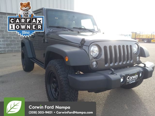 Used 2017 Jeep Wrangler Sport w/ Quick Order Package 23S
