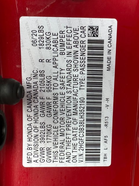 Used 2020 Honda Civic EX image 33
