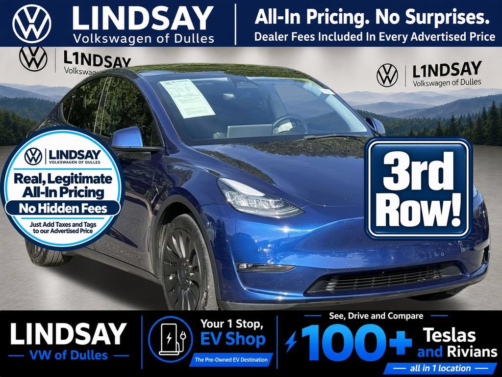 Used 2021 Tesla Model Y Long Range AWD/4WD image 1
