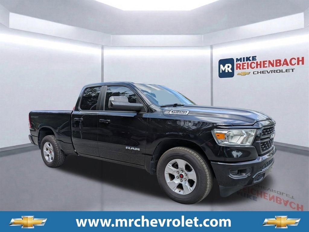 Used 2022 RAM 1500 Big Horn w/ Trailer Tow Group RWD image 1