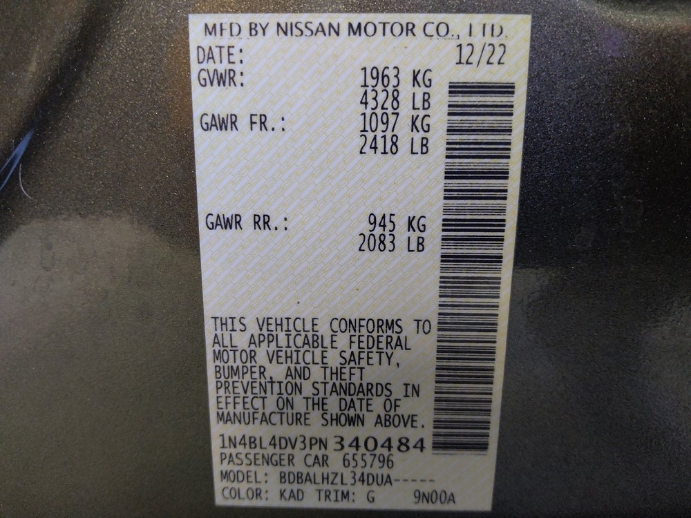 Used 2023 Nissan Altima 2.5 SV image 33