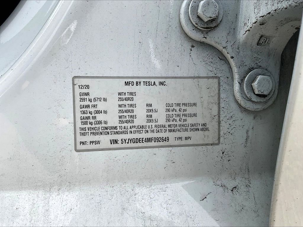 Used 2021 Tesla Model Y Long Range AWD/4WD image 18