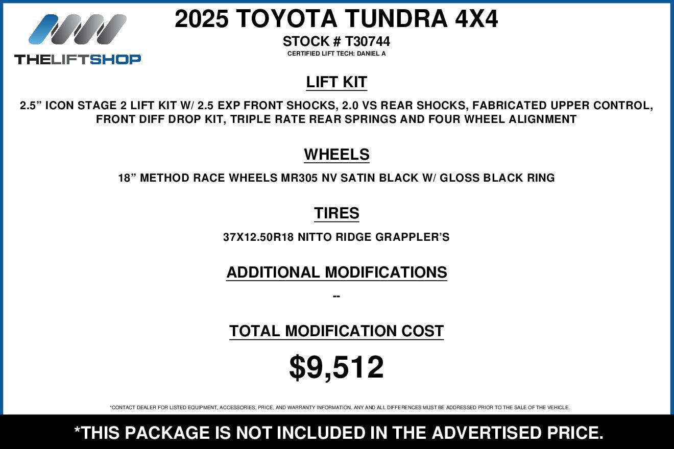 Used 2025 Toyota Tundra Platinum image 2