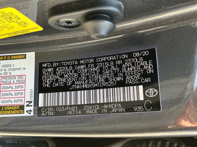 Used 2021 Toyota C-HR LE FWD image 22