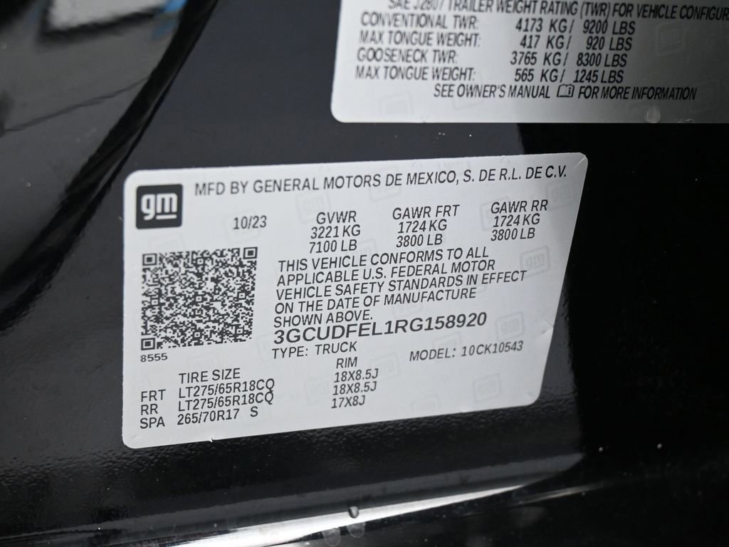 Used 2024 Chevrolet Silverado 1500 LT Trail Boss w/ Convenience Package II image 19