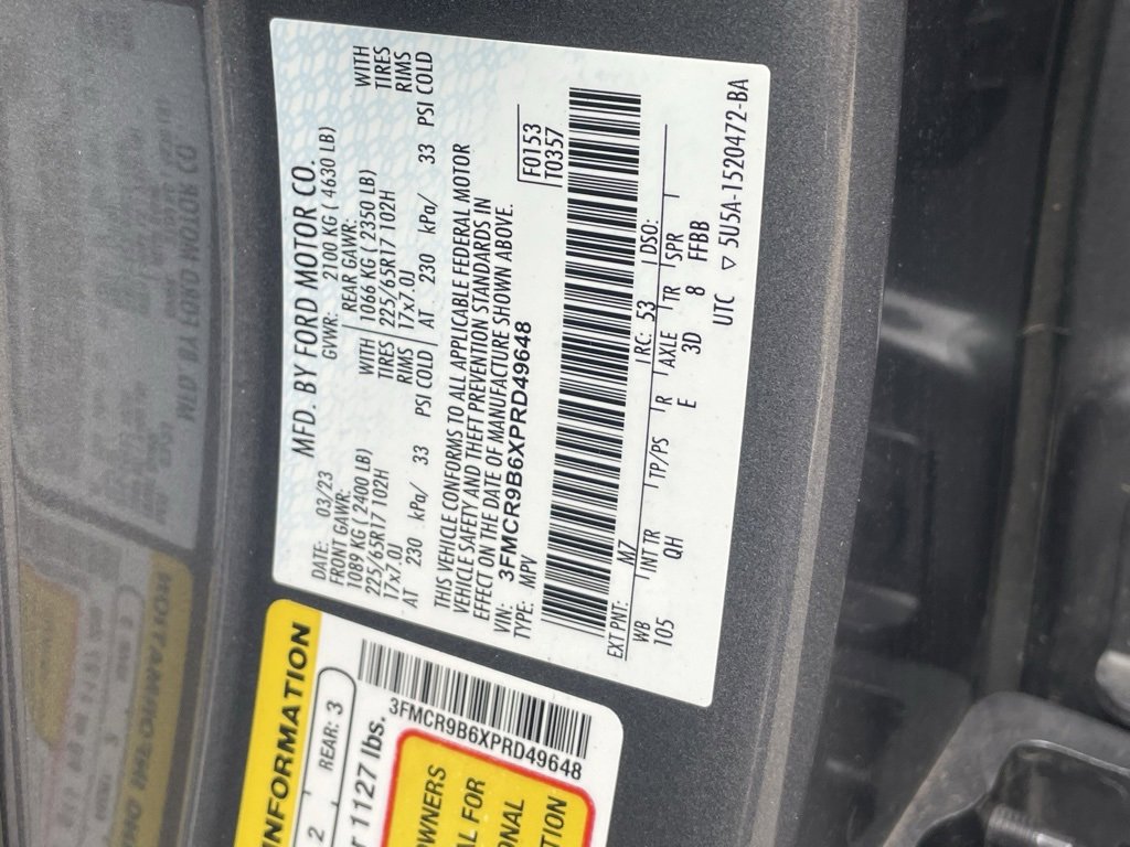 Used 2023 Ford Bronco Sport Big Bend w/ Convenience Package image 34