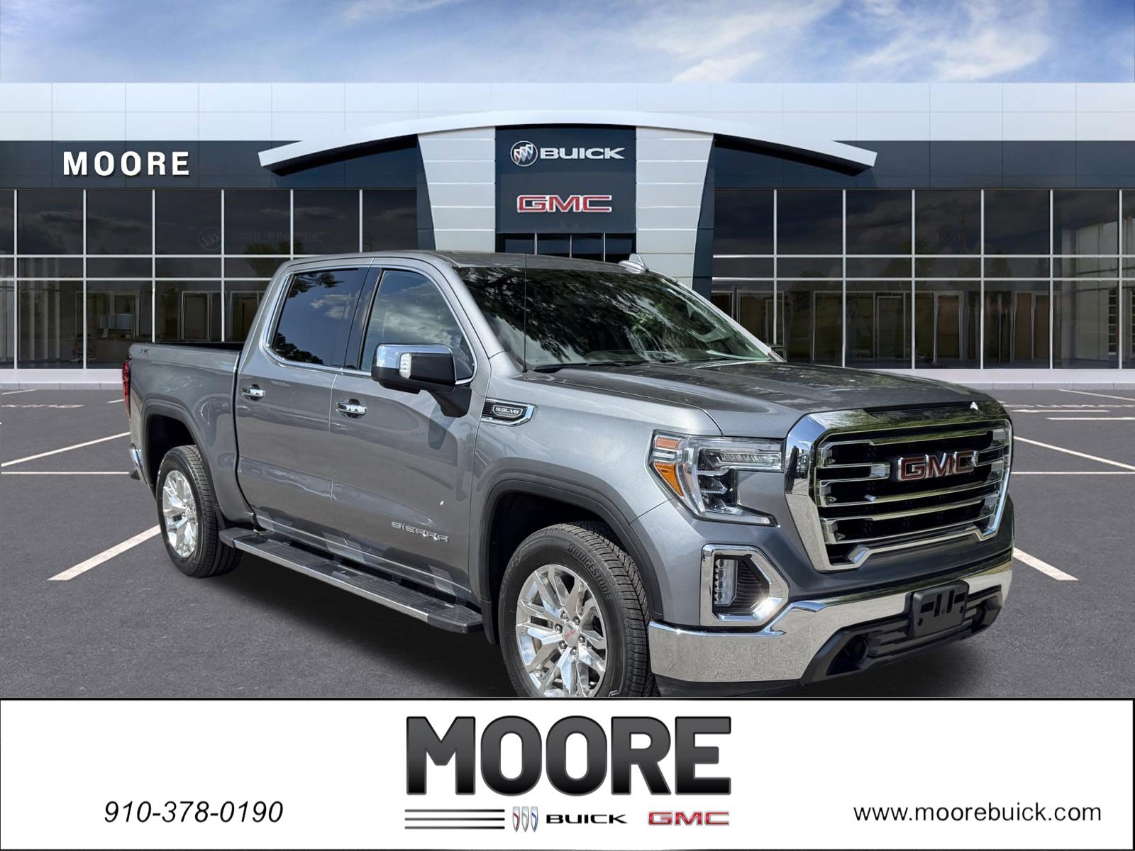 Used 2021 GMC Sierra 1500 SLT w/ X31 Off-Road Package AWD/4WD image 1
