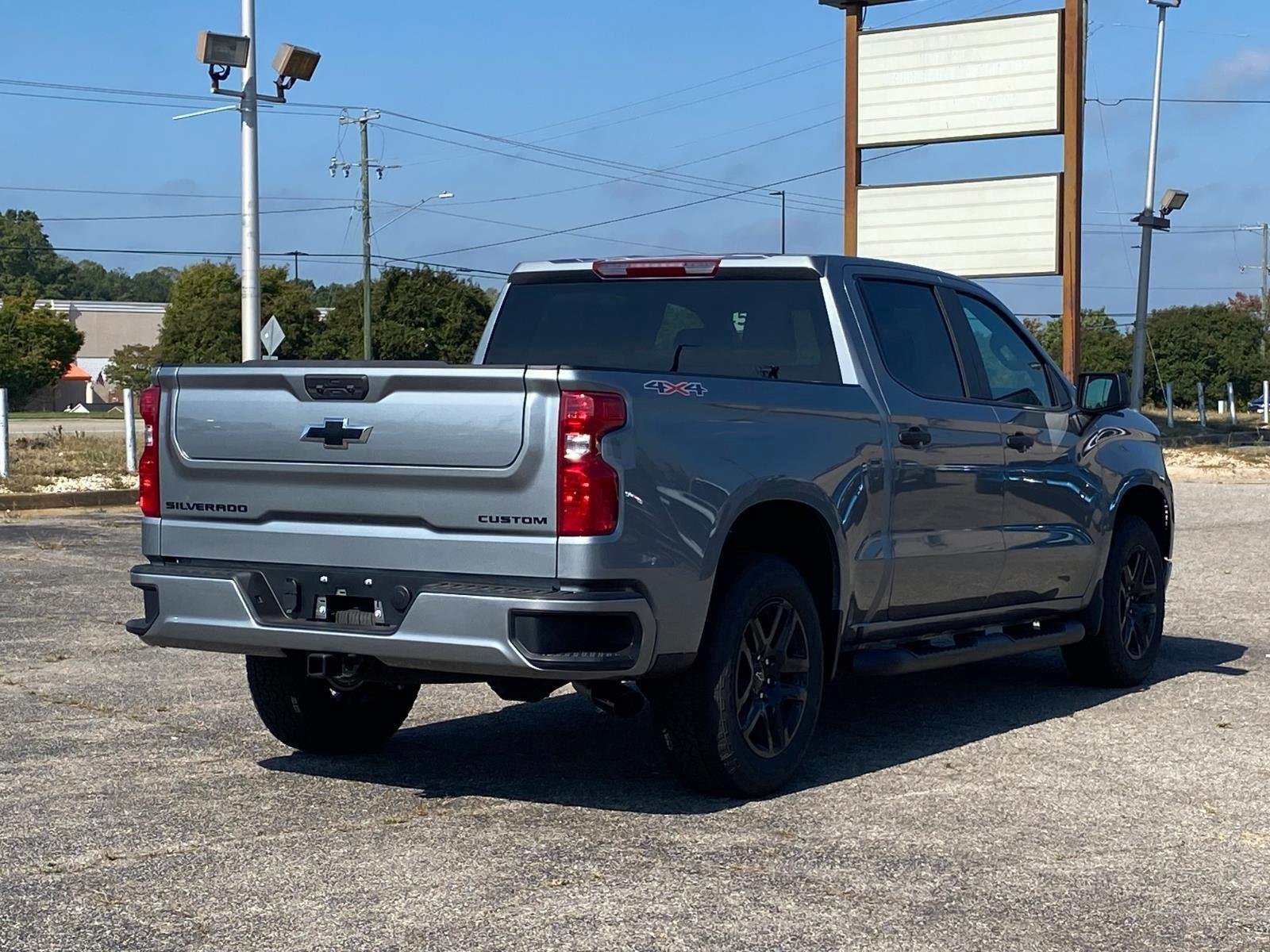 New 2026 Chevrolet Silverado 1500 Custom w/ Turbomax Blackout Package AWD/4WD image 9
