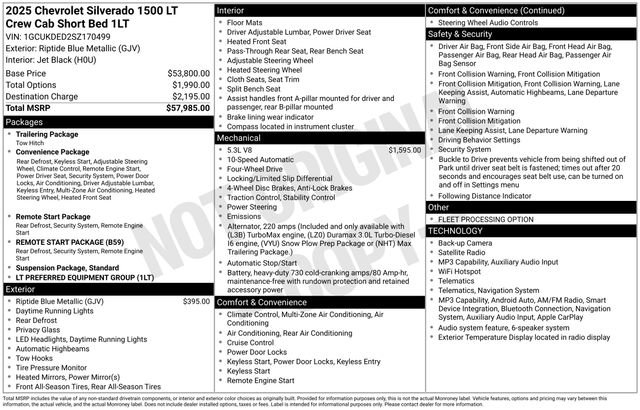 Used 2025 Chevrolet Silverado 1500 LT AWD/4WD image 25