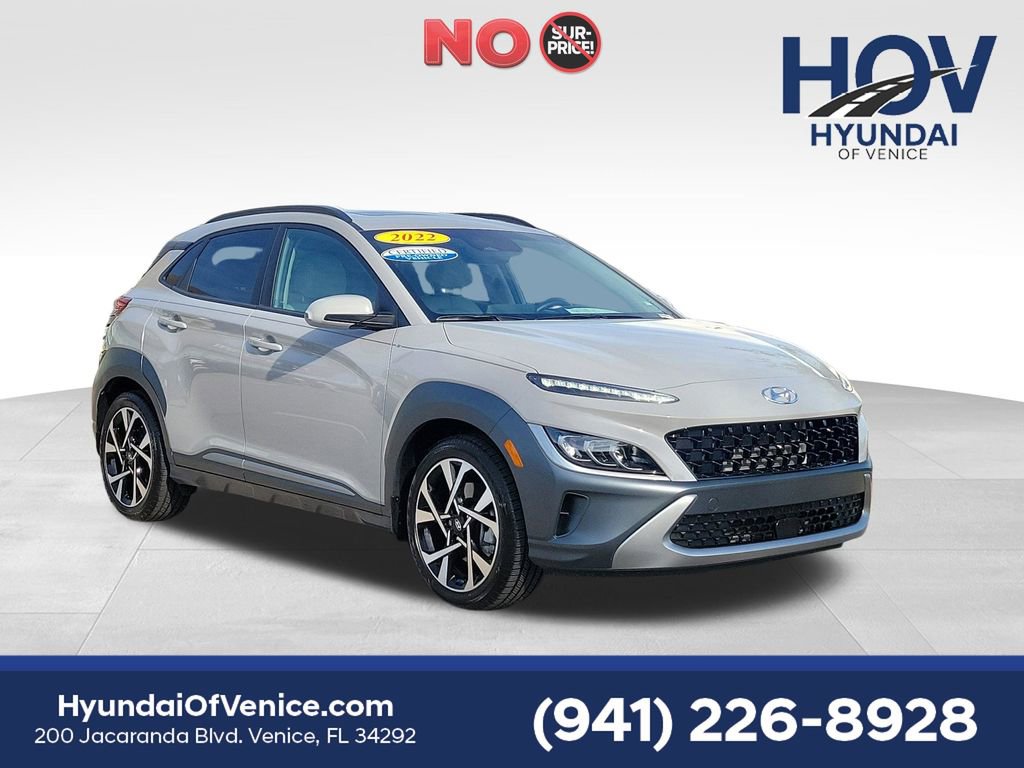 Certified 2022 Hyundai Kona Limited FWD image 1