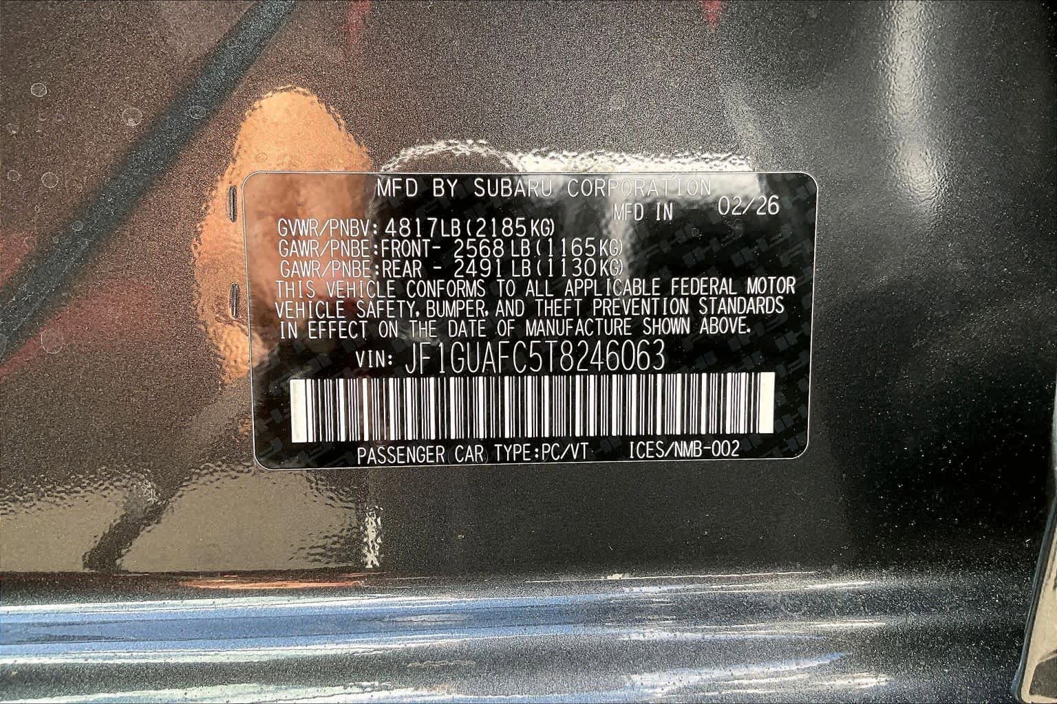 New 2026 Subaru Impreza 2.0i Sport AWD/4WD image 19