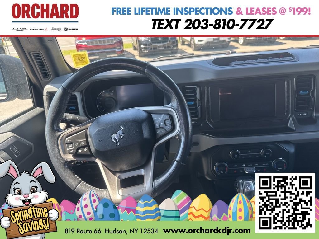 Used 2021 Ford Bronco Black Diamond w/ Sasquatch Package AWD/4WD image 14