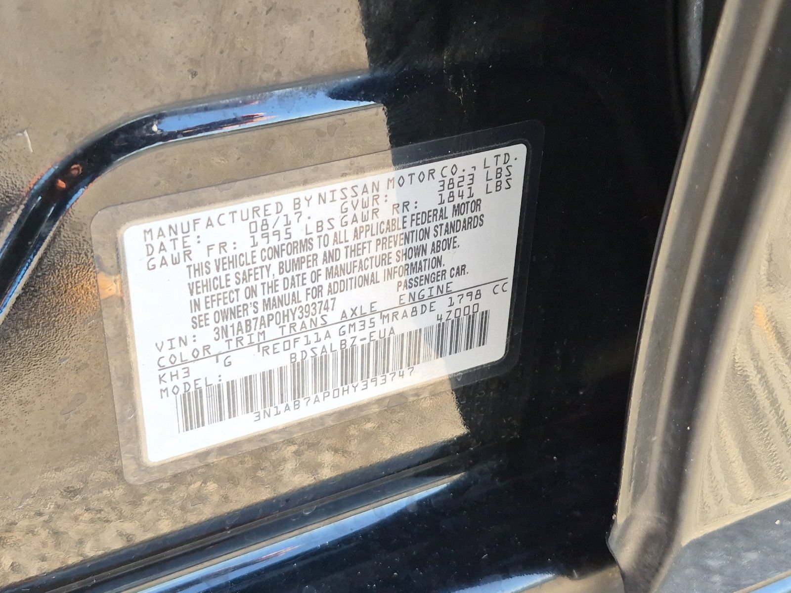 Used 2017 Nissan Sentra S FWD image 21