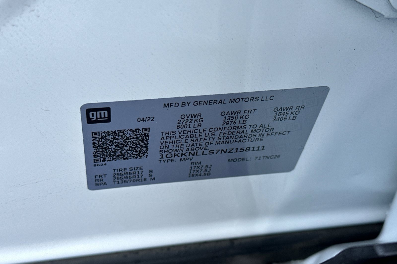 Used 2022 GMC Acadia AT4 w/ Technology Package image 60