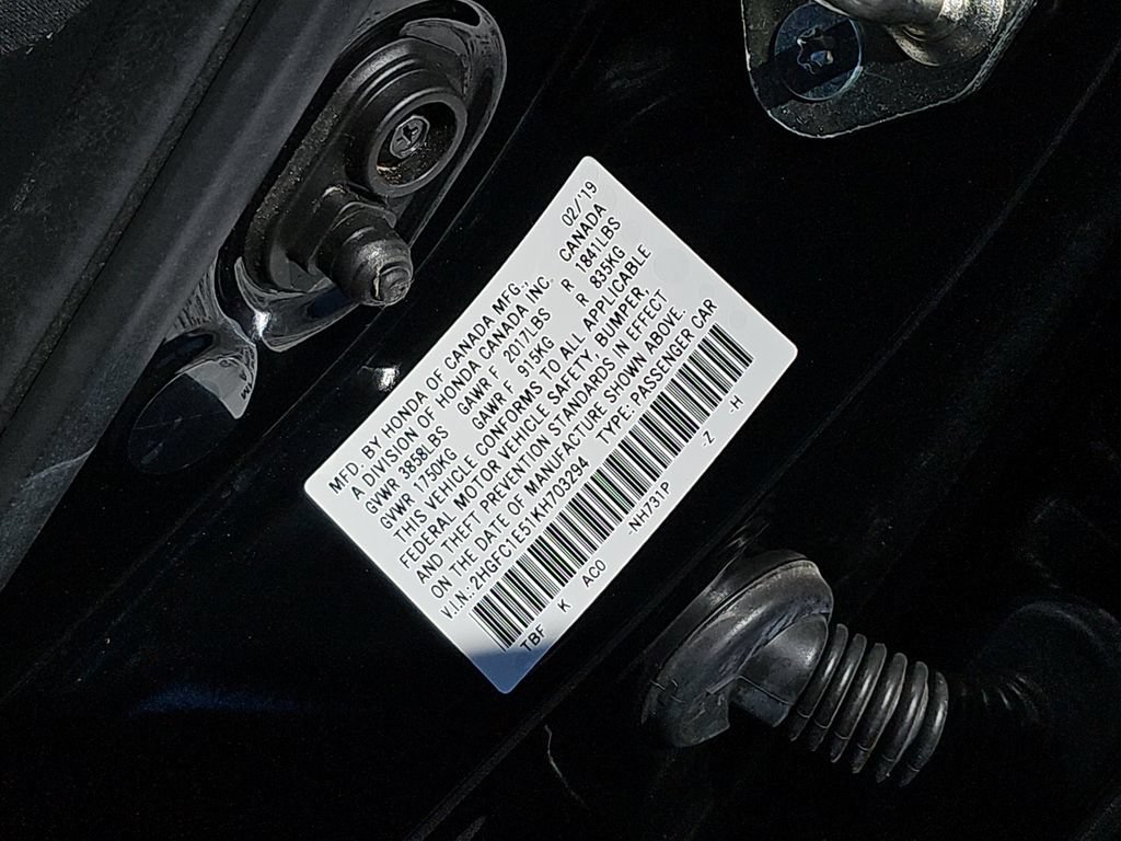 Used 2019 Honda Civic Si image 37