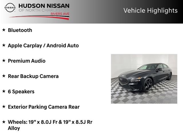 Used 2023 Genesis G70 3.3T w/ Sport Advanced Package image 9