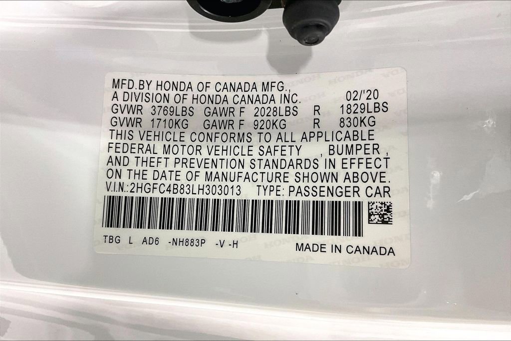 Used 2020 Honda Civic Sport image 39