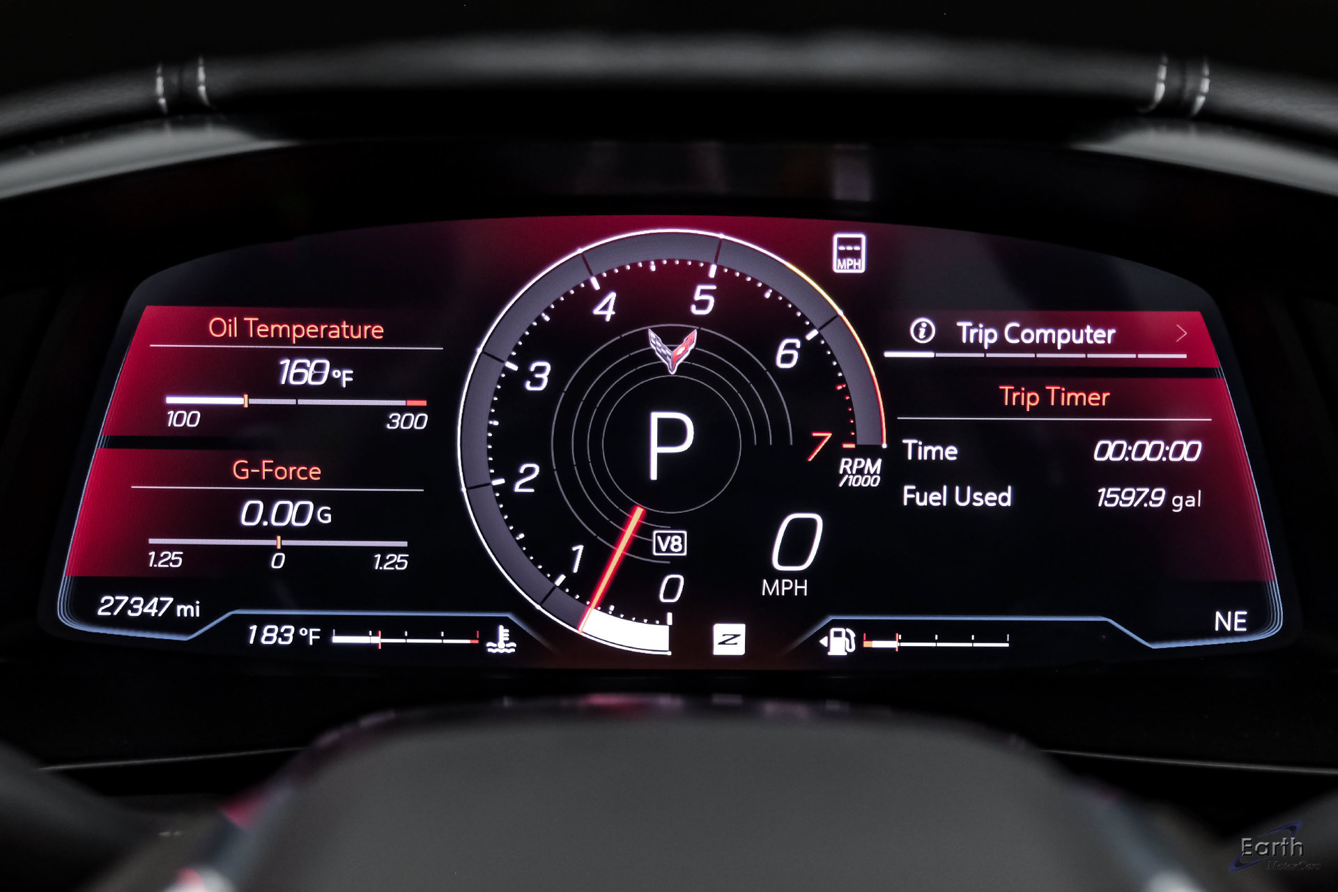 Used 2023 Chevrolet Corvette Stingray Preferred Cpe w/ Z51 Performance Package RWD image 83