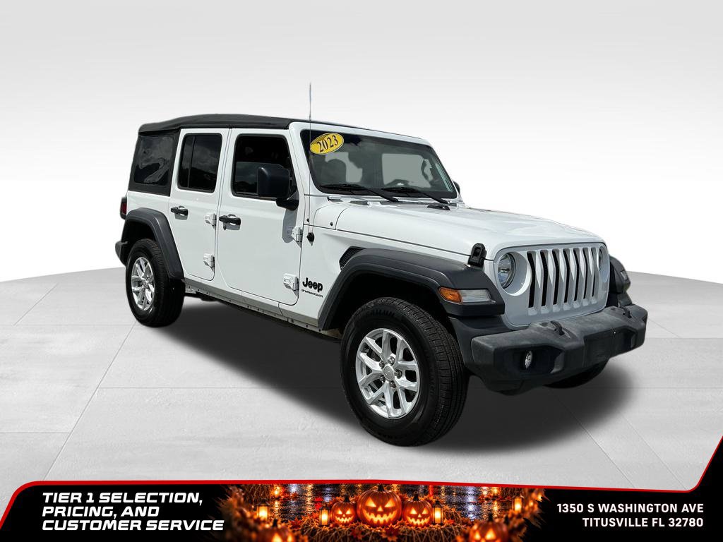 Used 2023 Jeep Wrangler Unlimited Sport AWD/4WD image 10