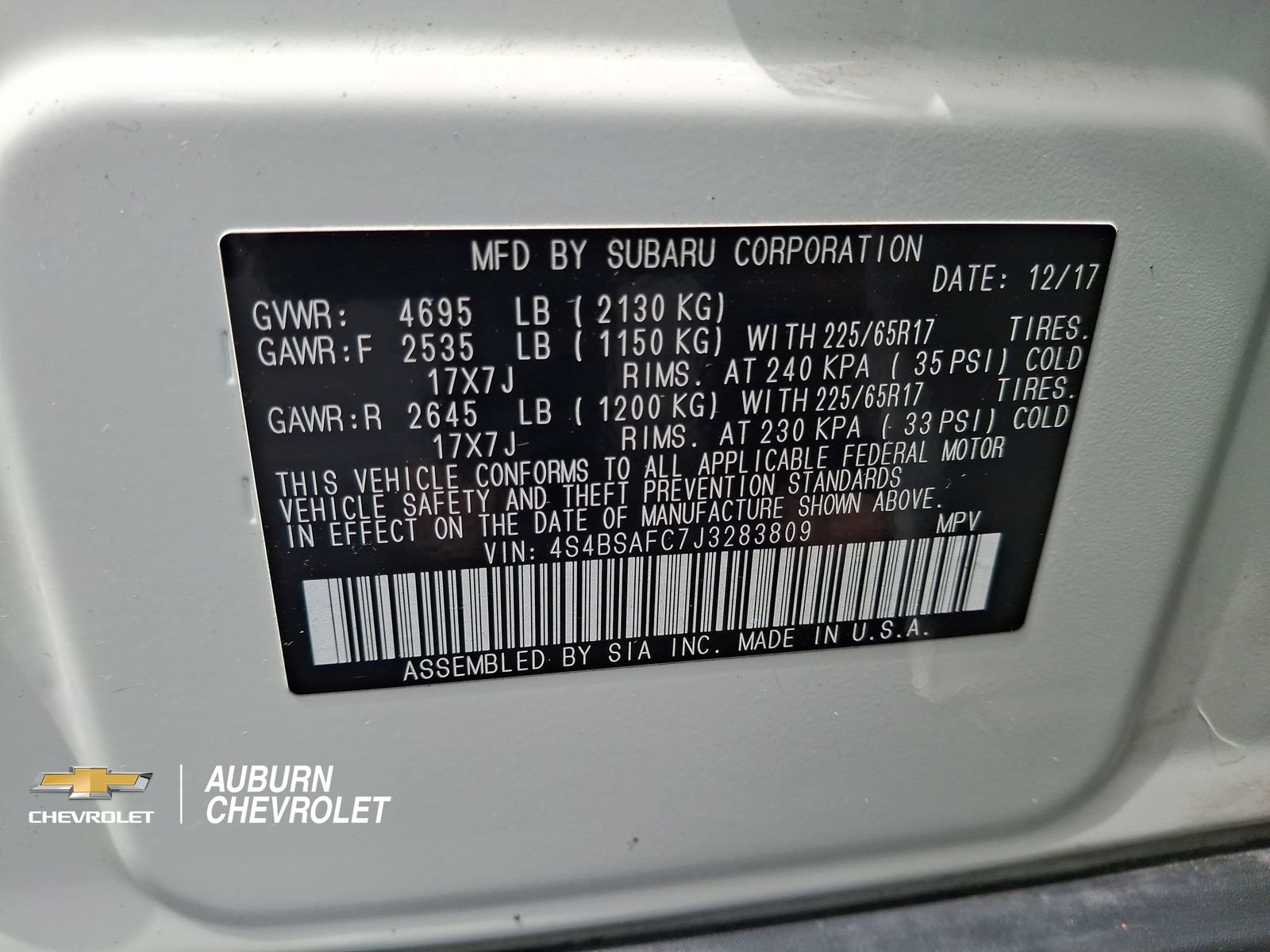 Used 2018 Subaru Outback 2.5i Premium AWD/4WD image 26