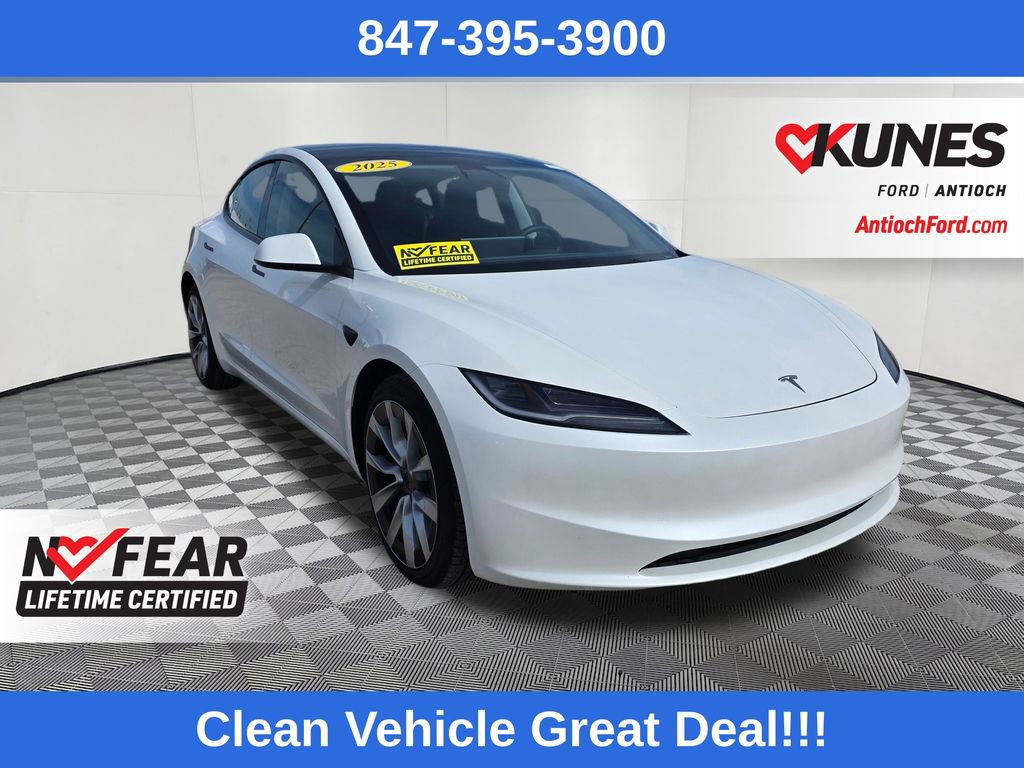 Used 2025 Tesla Model 3 Long Range image 1