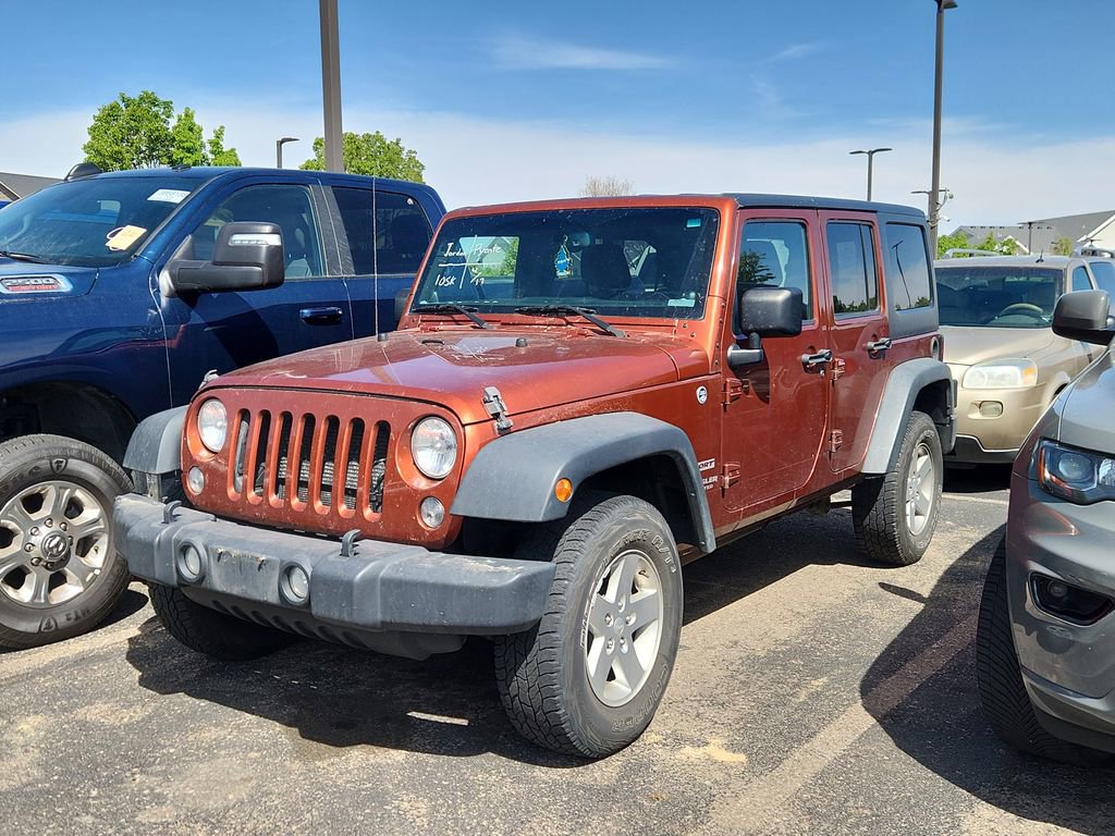 Used 2014 Jeep Wrangler Unlimited Sport w/ Quick Order Package 24S AWD/4WD image 3