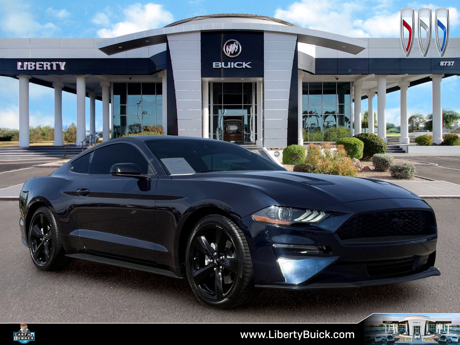 Used 2021 Ford Mustang Coupe w/ Equipment Group 101A RWD image 1