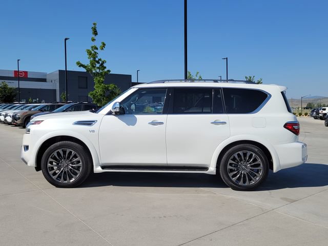 Used 2021 Nissan Armada Platinum w/ Captain's Chairs Package AWD/4WD image 2