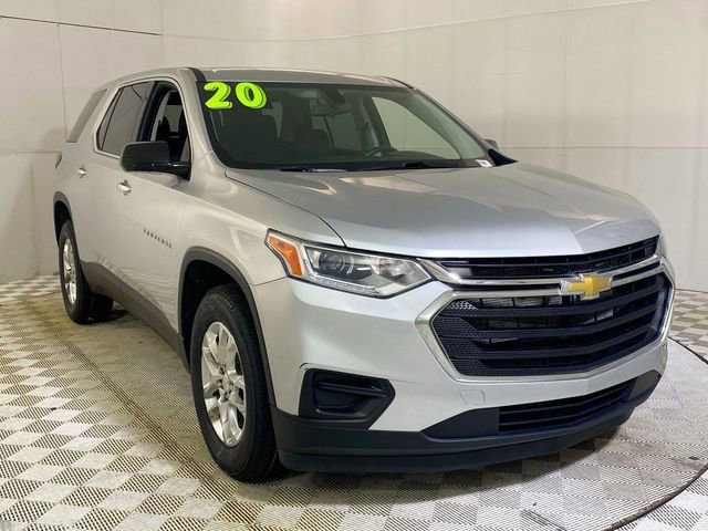 Used 2020 Chevrolet Traverse LS w/ LPO, Floor Liner Package FWD image 1