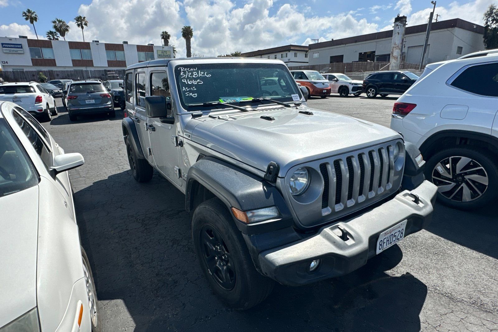 Used 2018 Jeep Wrangler Unlimited Sport AWD/4WD image 2