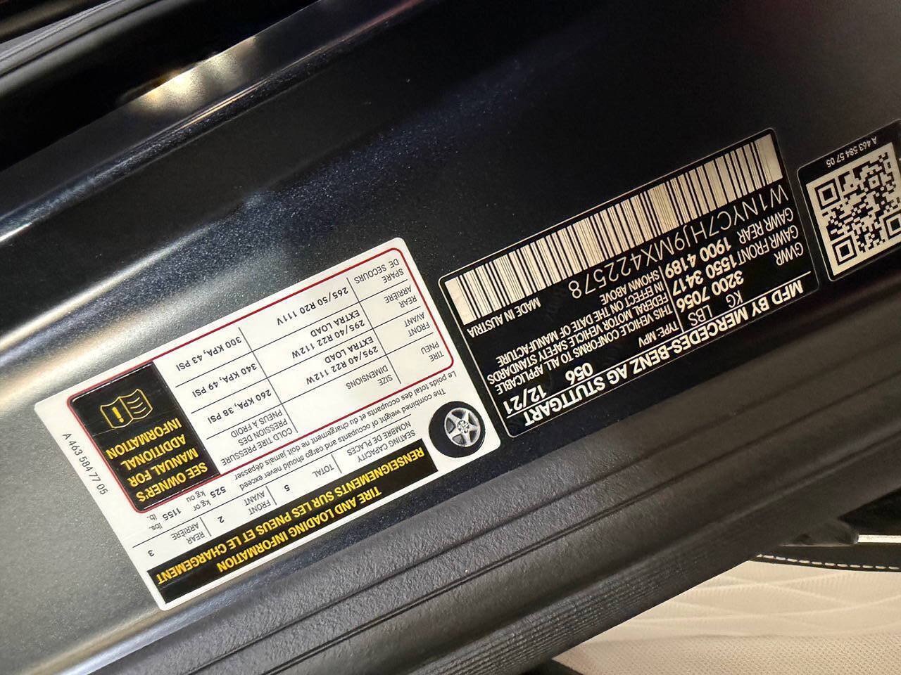 Used 2021 Mercedes-Benz G 63 AMG 4MATIC image 51