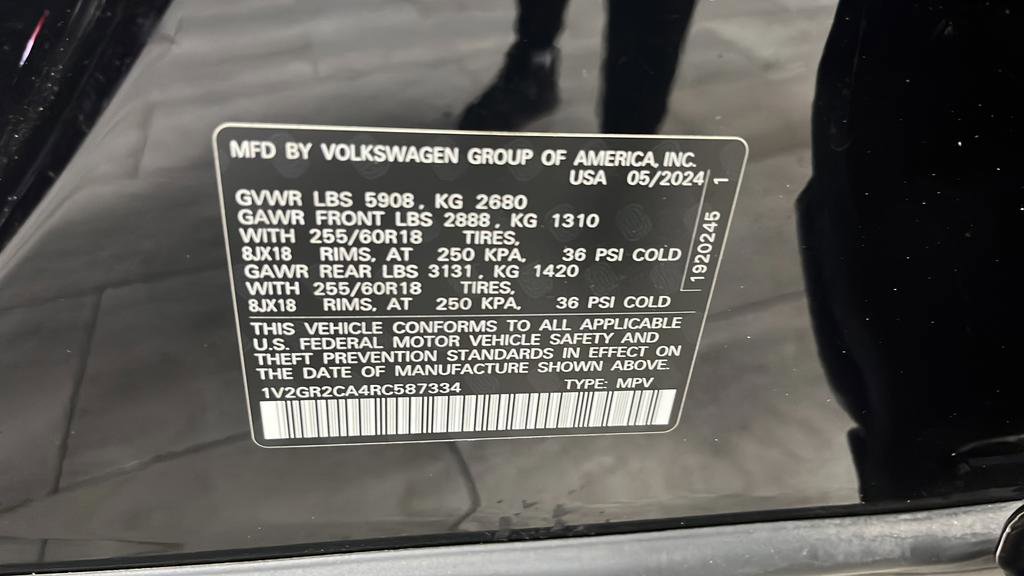 Used 2024 Volkswagen Atlas Peak Edition SEL AWD/4WD image 30